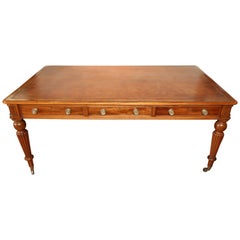 19th Century English Regency Partners Desk