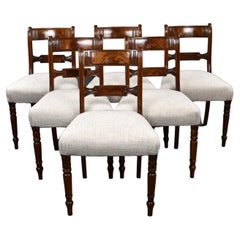19th Century English Regency Period Mahogany Dining Chairs