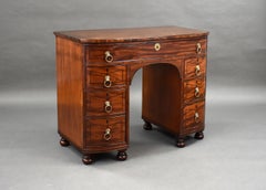 19th Century English Regency Period Mahogany Gentleman's Dressing Chest