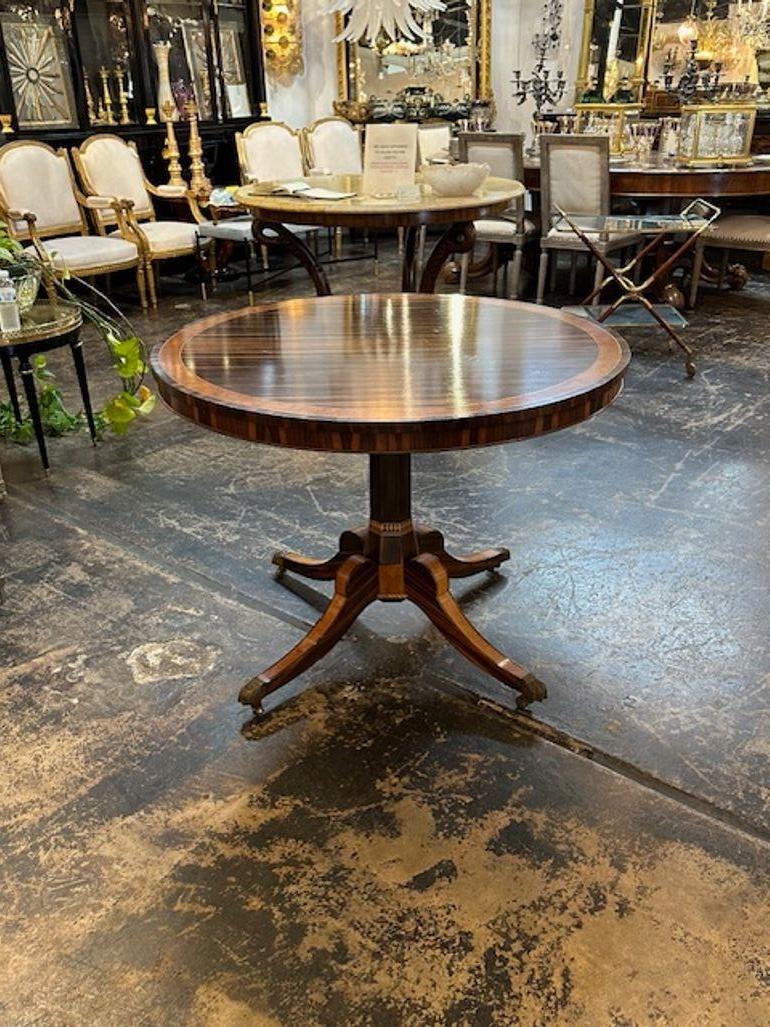 19th Century English Regency Rosewood Center Table For Sale 5