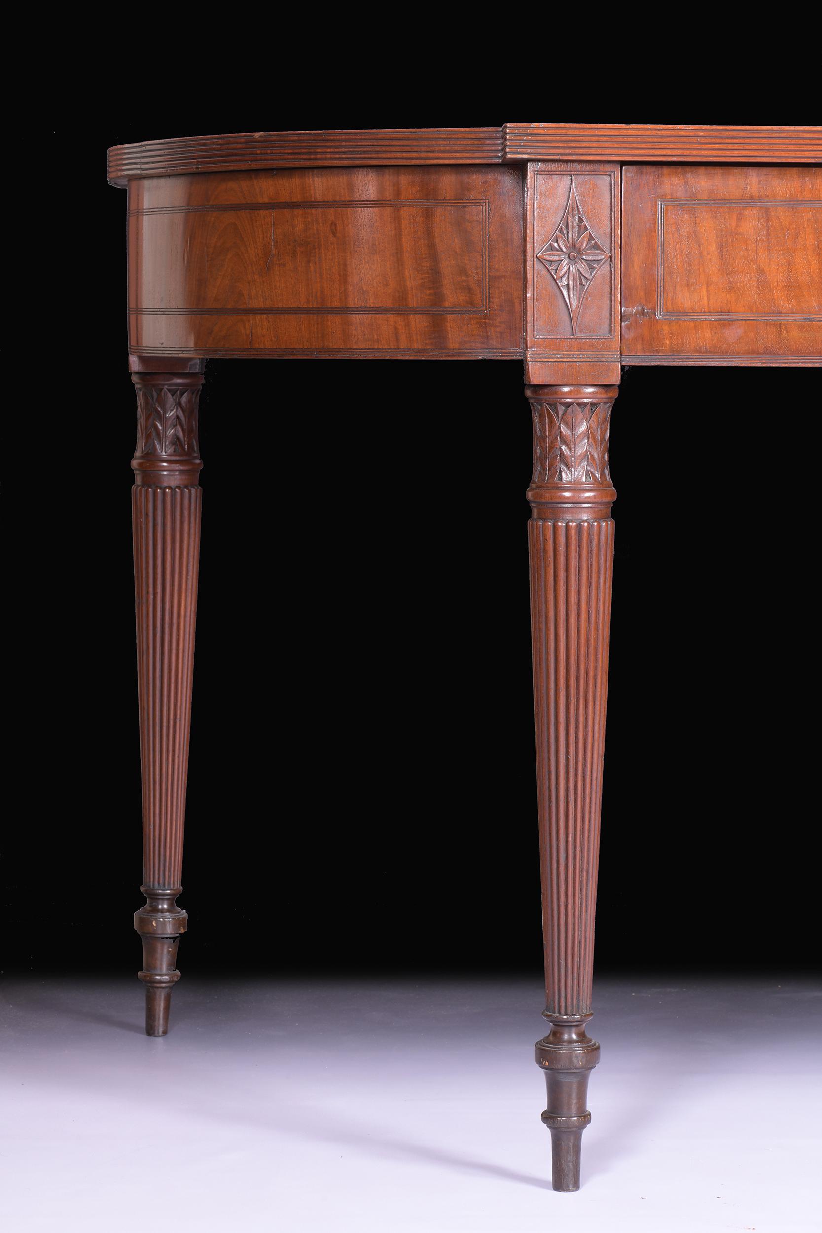 19th Century English Regency Serving / Console Table Attributed to Gillows 3