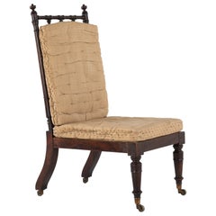 19th Century English Regency Simulated Rosewood Chair