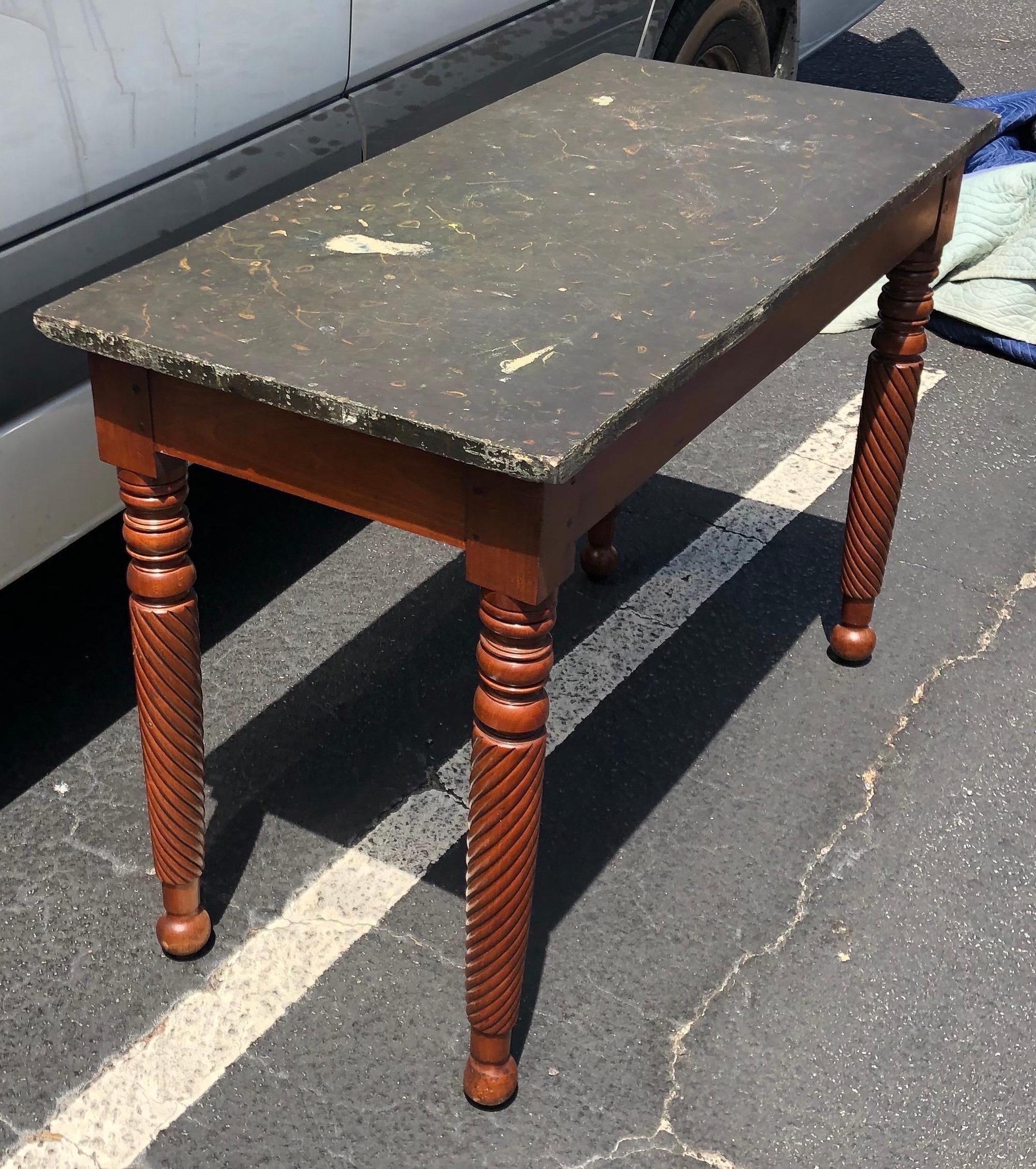rust mixing table