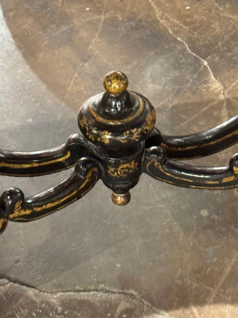 19th Century English Regency Style Hand Painted Chinoiserie Consoles For Sale 2