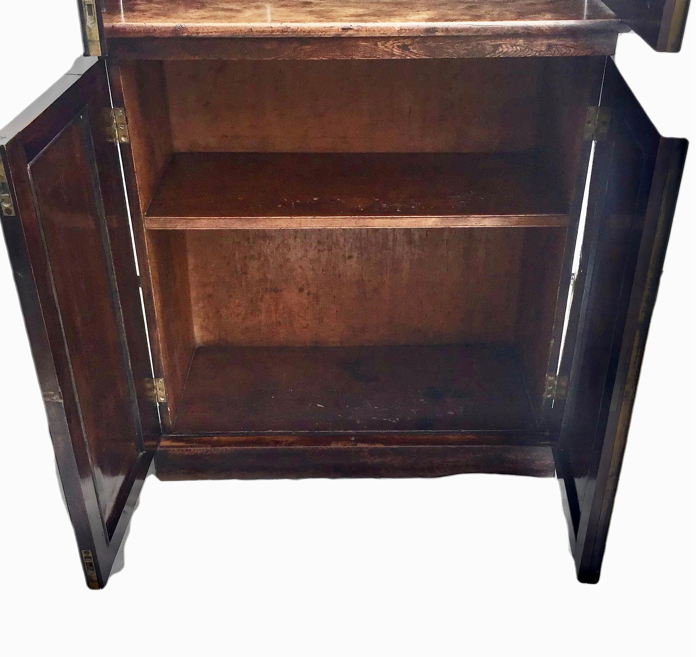 19th Century English Regency Two-Tier Chiffonier For Sale 2