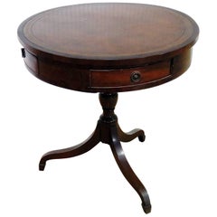 19th Century English Revolving Drum Table