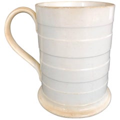 19th Century English Ribbed Mug