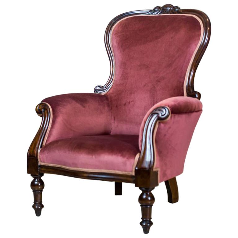 19th Century English Rosewood Armchair