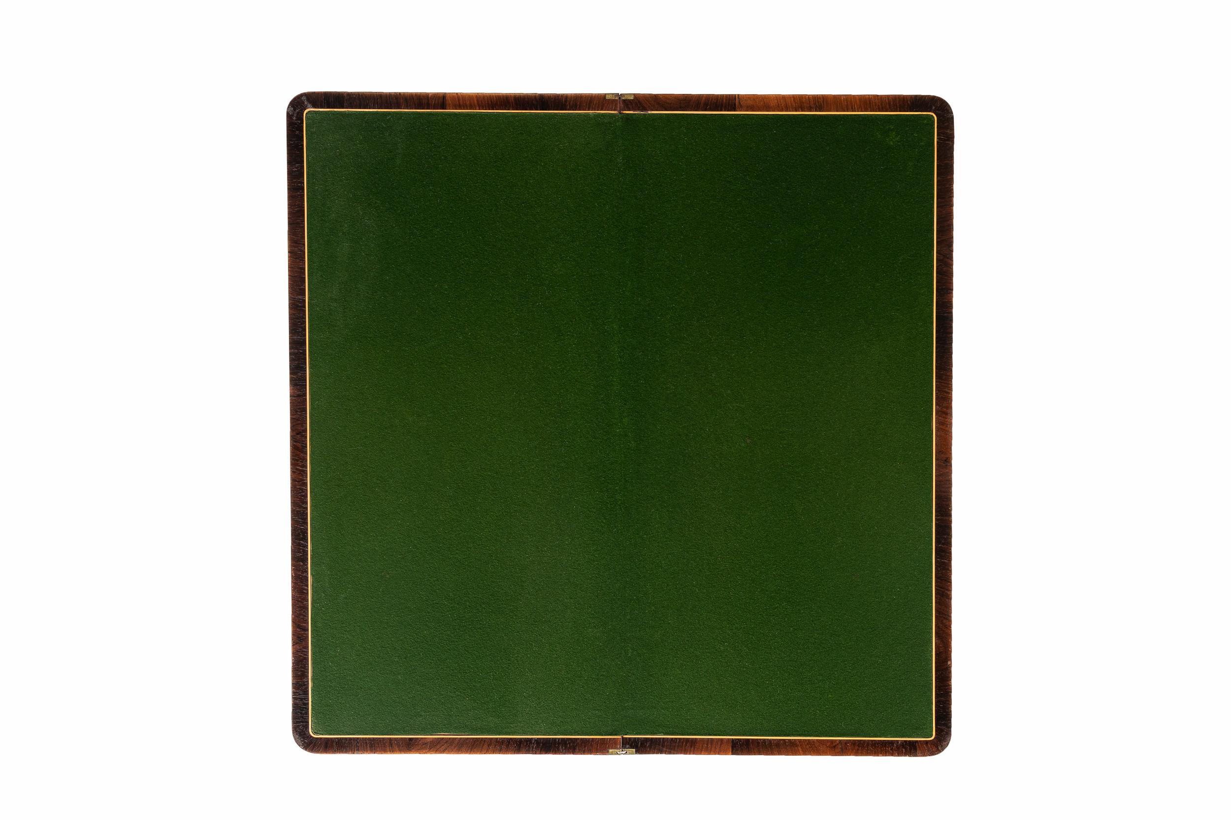 Table à cartes anglaise du 19ème siècle en vente 5