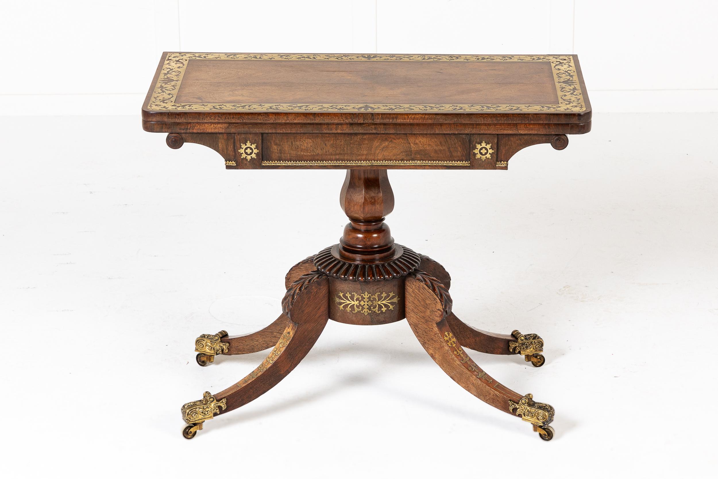 Table à cartes anglaise du 19ème siècle Excellent état - En vente à Gloucestershire, GB