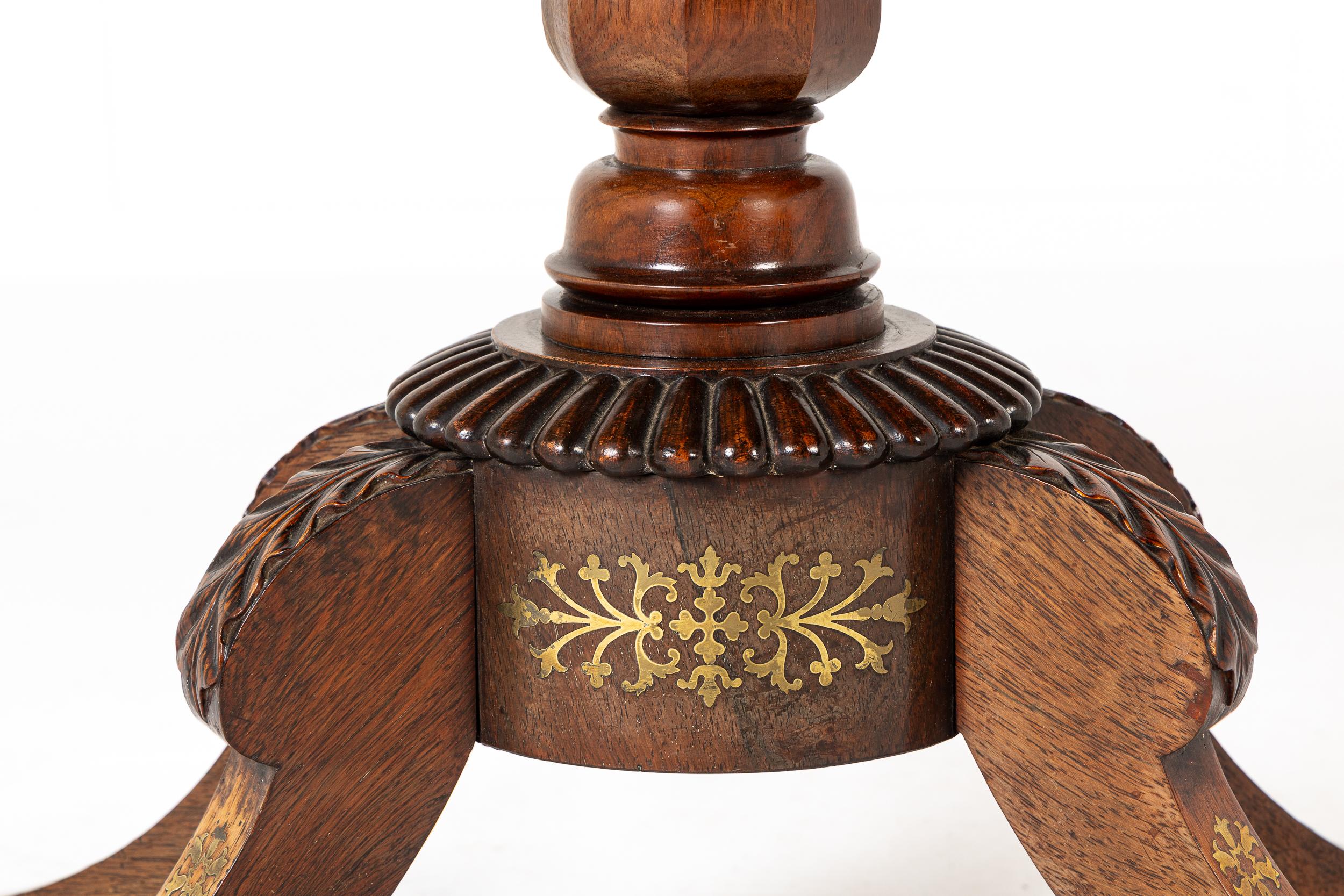 XIXe siècle Table à cartes anglaise du 19ème siècle en vente