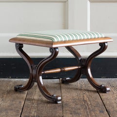 19th Century English Rosewood Stool