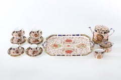 19th Century English Royal Crown Derby Service for Six