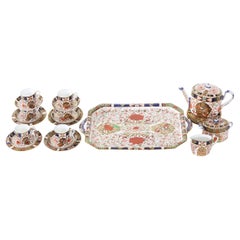 19th Century English Royal Crown Derby Service for Six