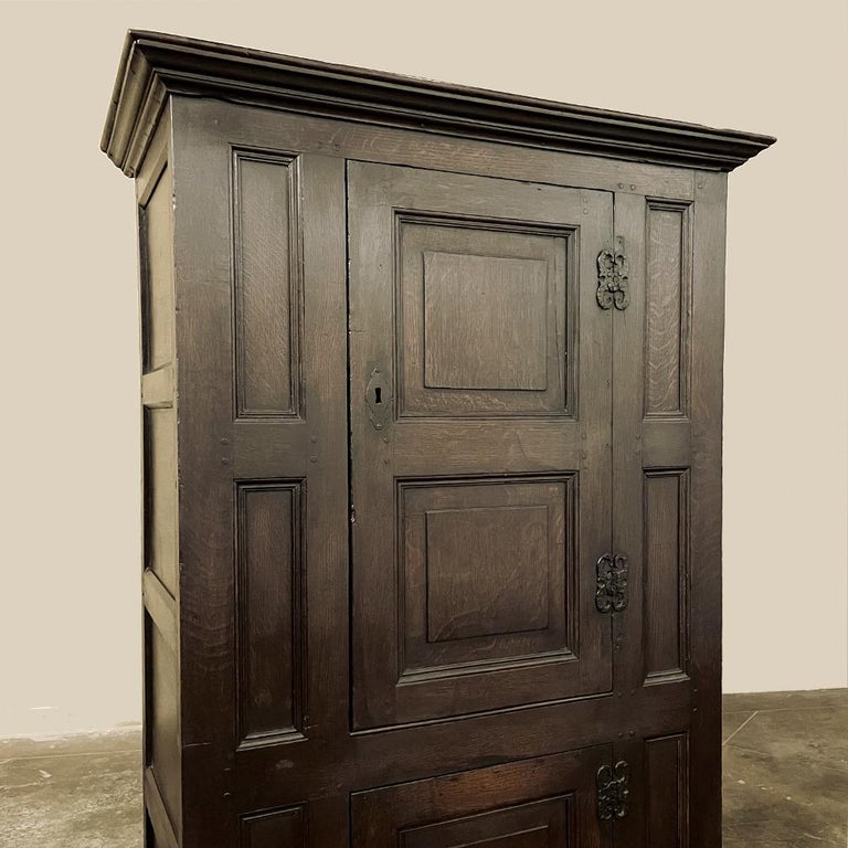 19th Century English Rustic Wardrobe ~ Cabinet For Sale at 1stDibs