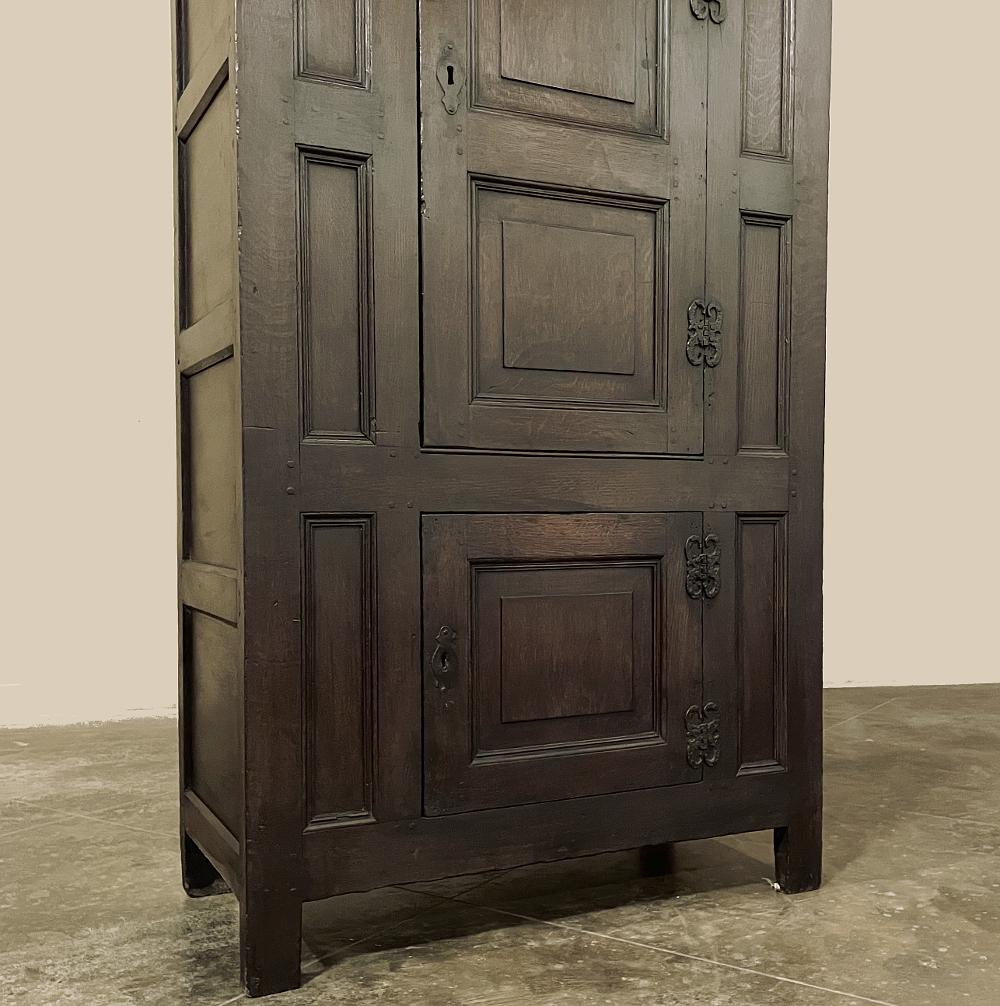 Late 19th Century 19th Century English Rustic Wardrobe ~ Cabinet