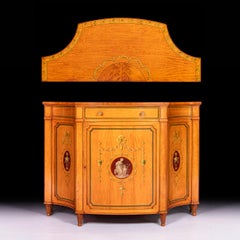 Englischer Beistellschrank aus Seidenholz im neoklassischen Stil des 19. Jahrhunderts von Maple & Co