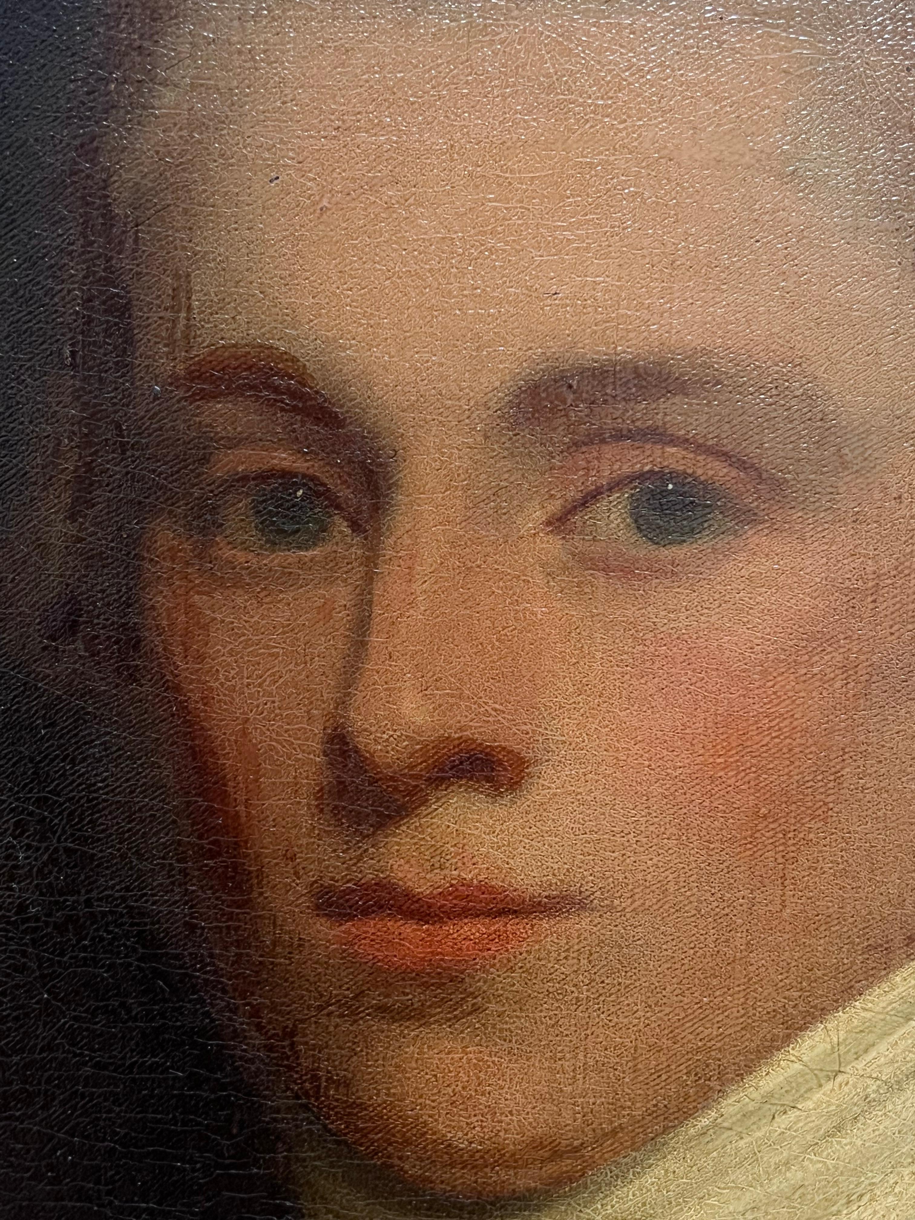 Fine 1830's English Portrait of Young Baronet Gentleman Large Oil Painting For Sale 1