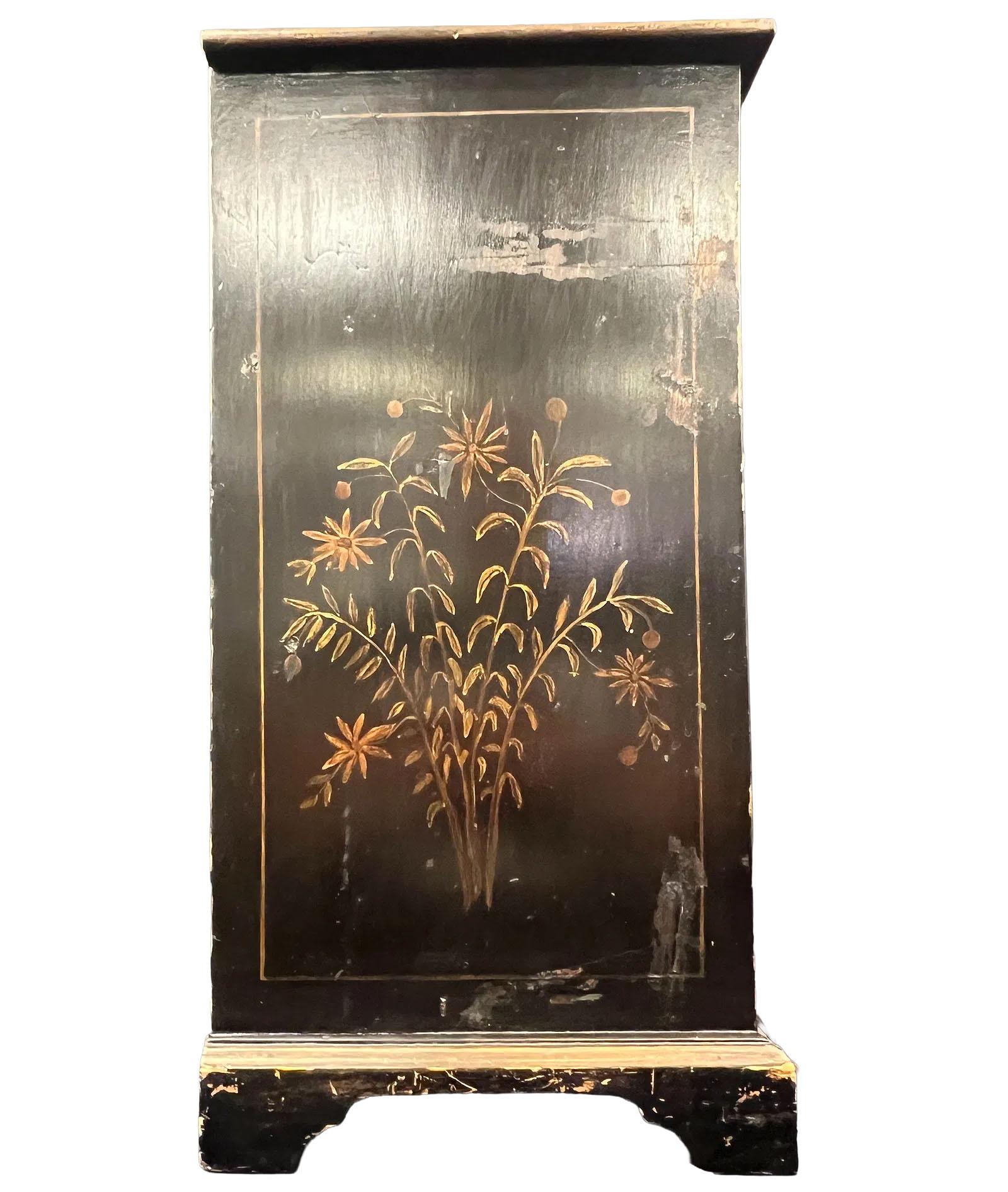 Legno Gabinetto delle spezie inglese del XIX secolo a sette cassetti in vendita