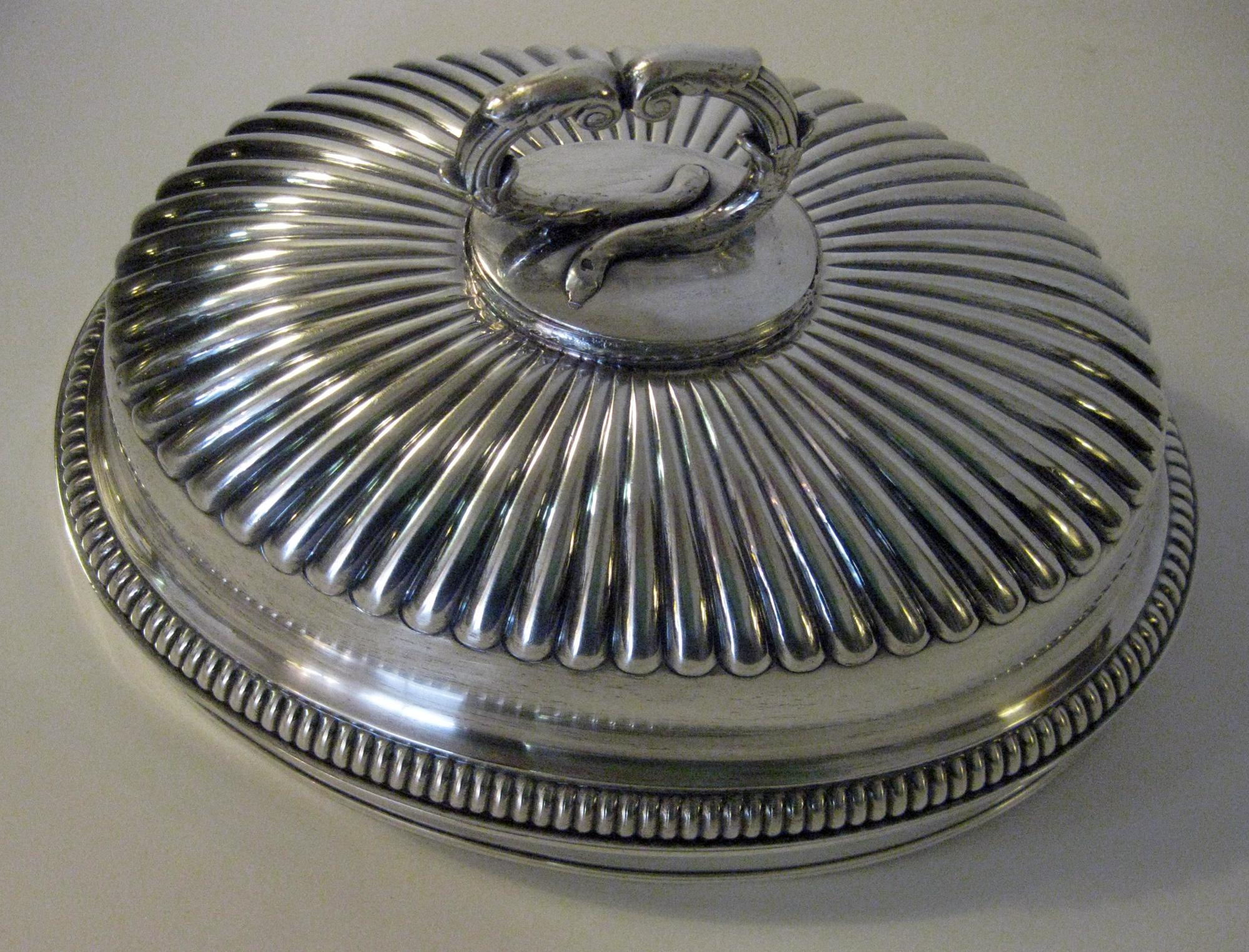 19th Century English Sheffield Meat Dome 2