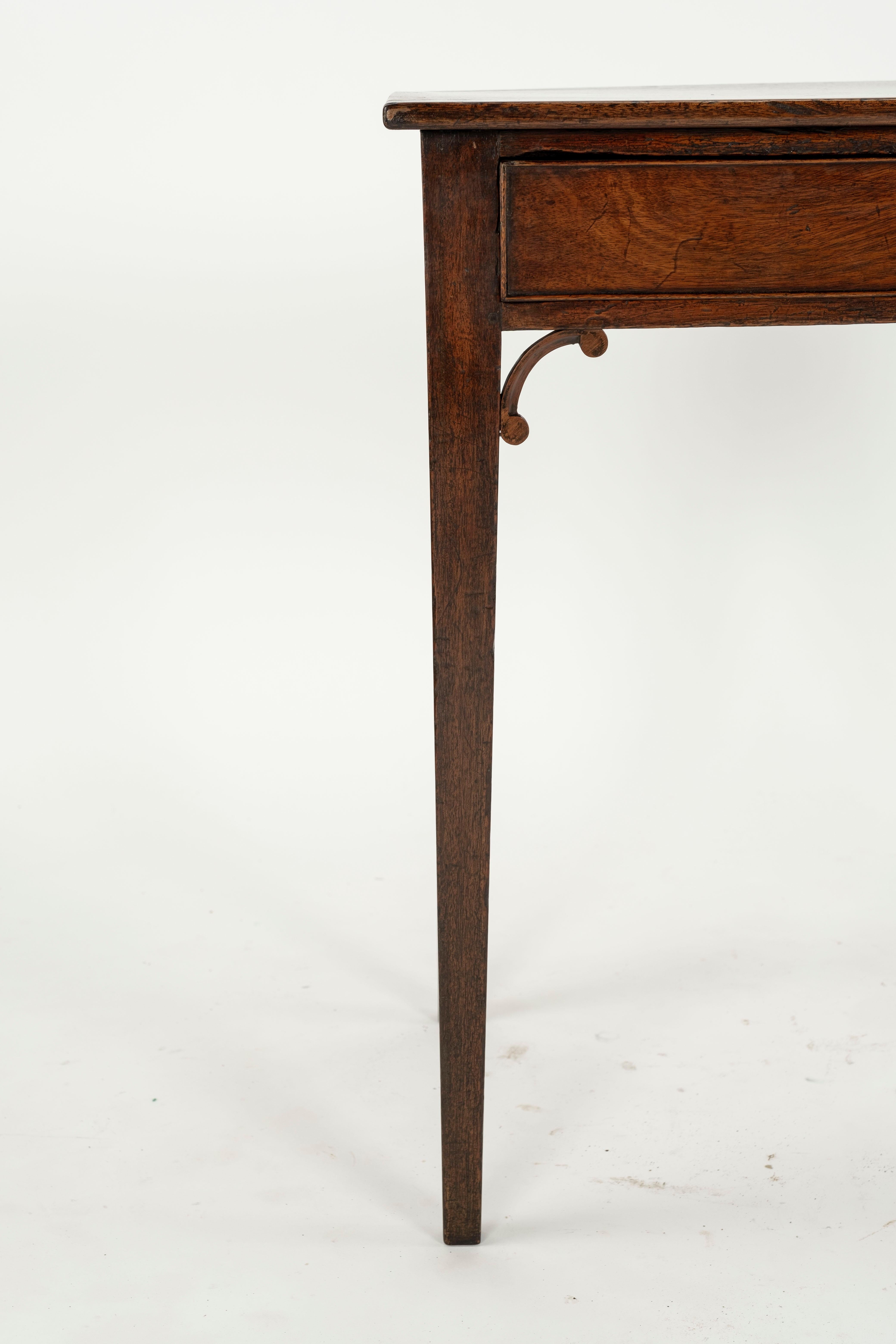 Georgian 19th Century English Side Table For Sale
