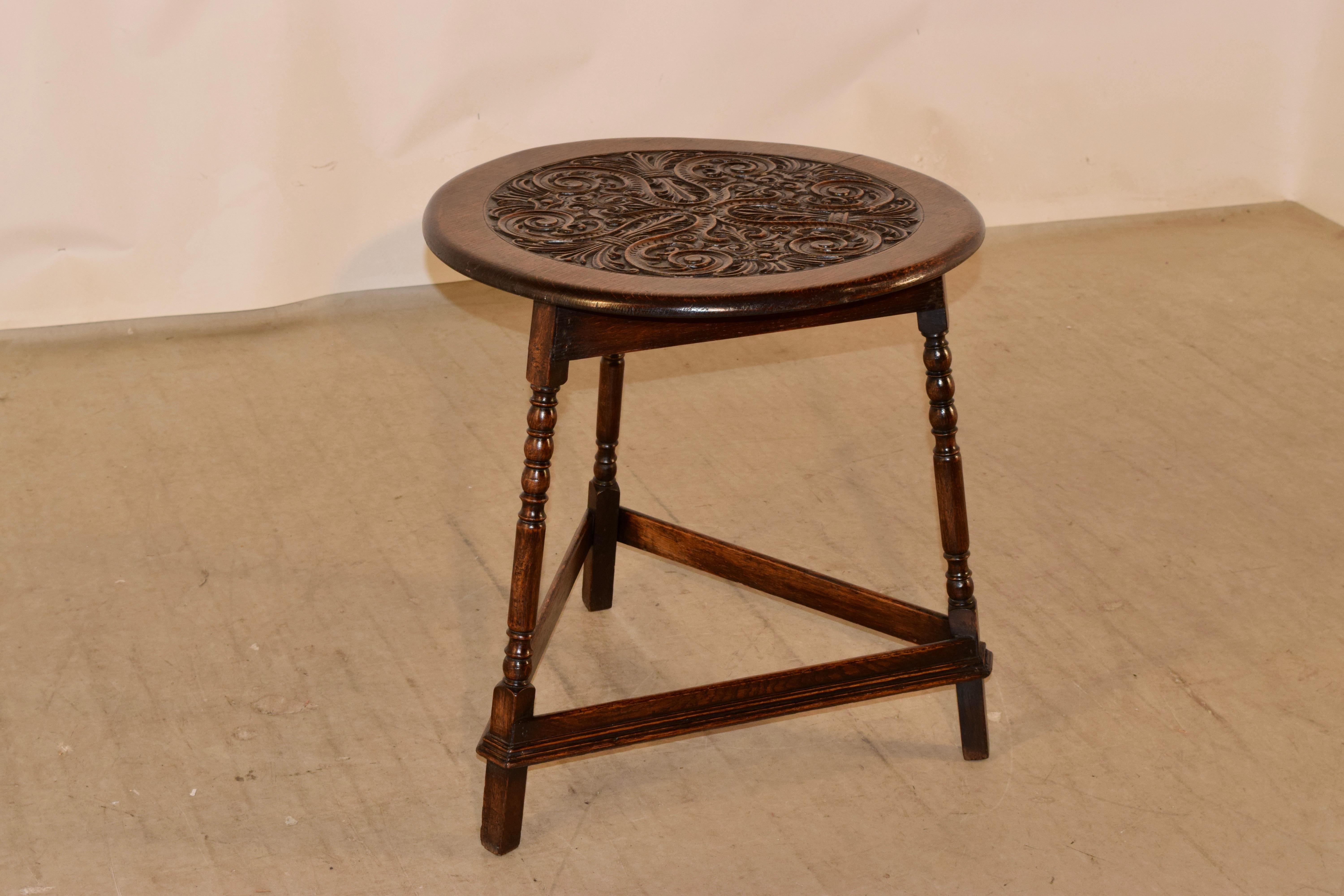 Early Victorian 19th Century English Side Table