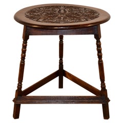 Mesa auxiliar inglesa del siglo XIX