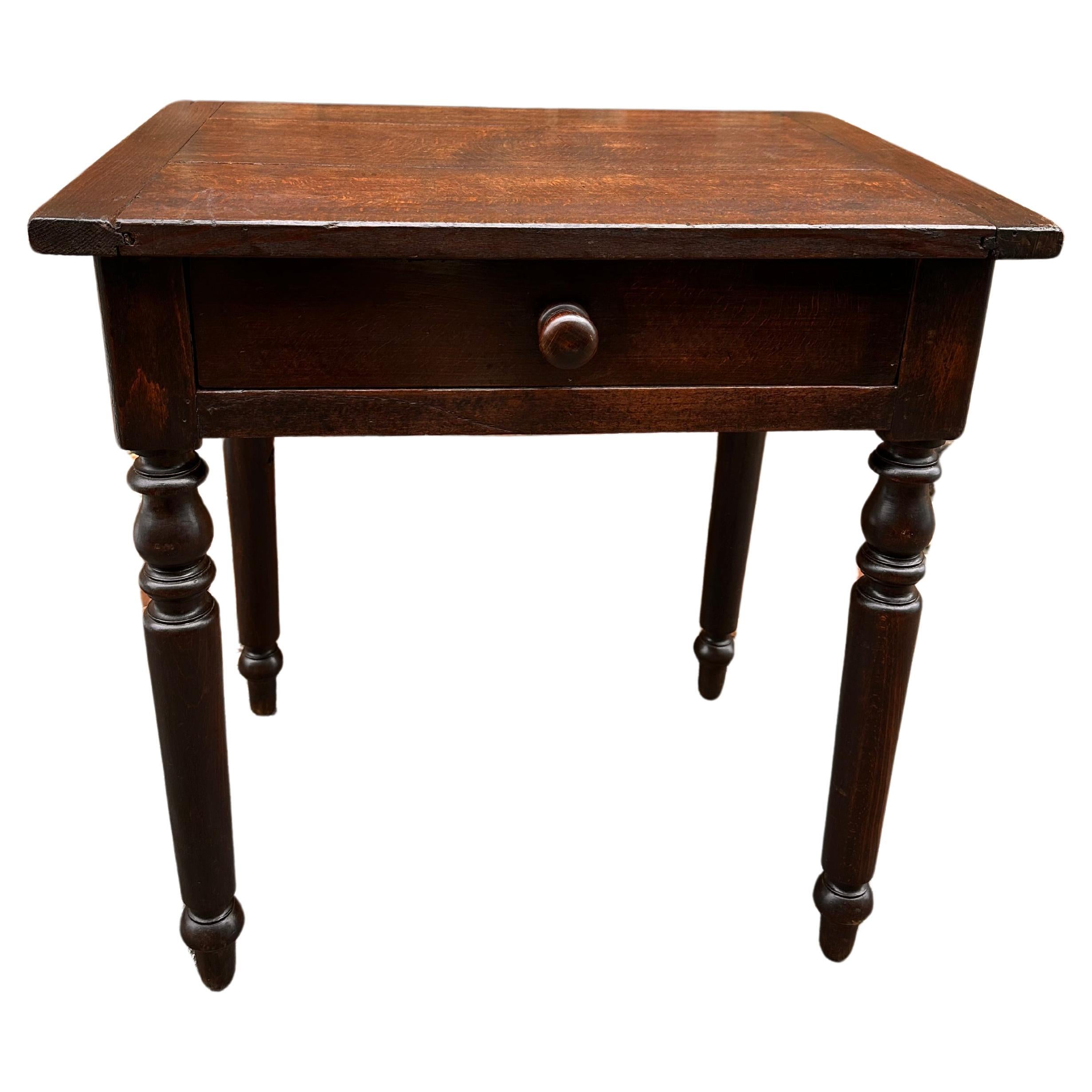 19th Century English Side Table For Sale