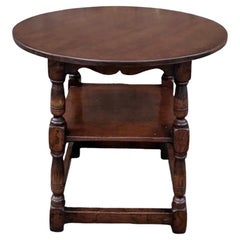 19th Century English Side Table With Shelf 19th Century English Side Table With Shelf