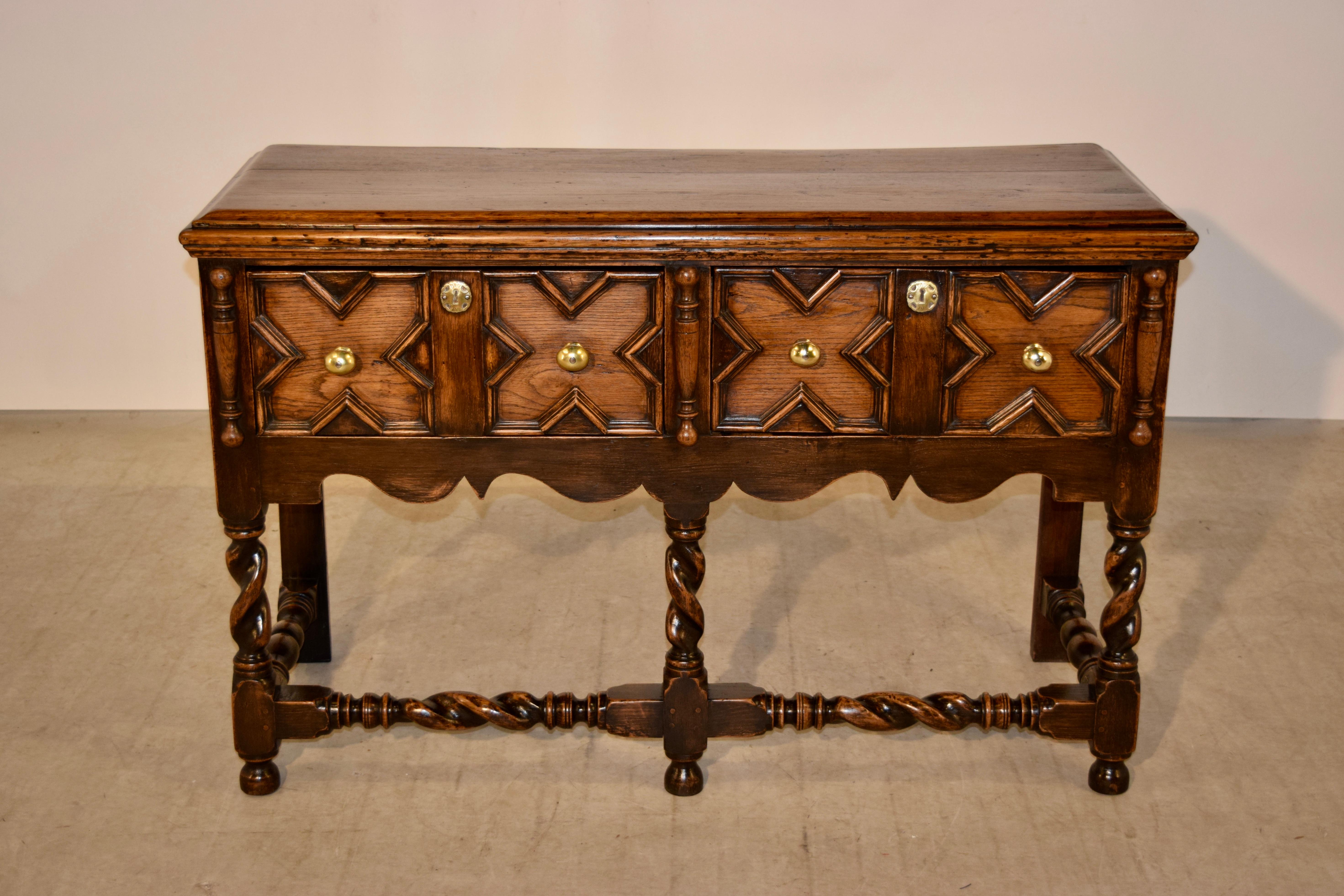 19th century sideboard