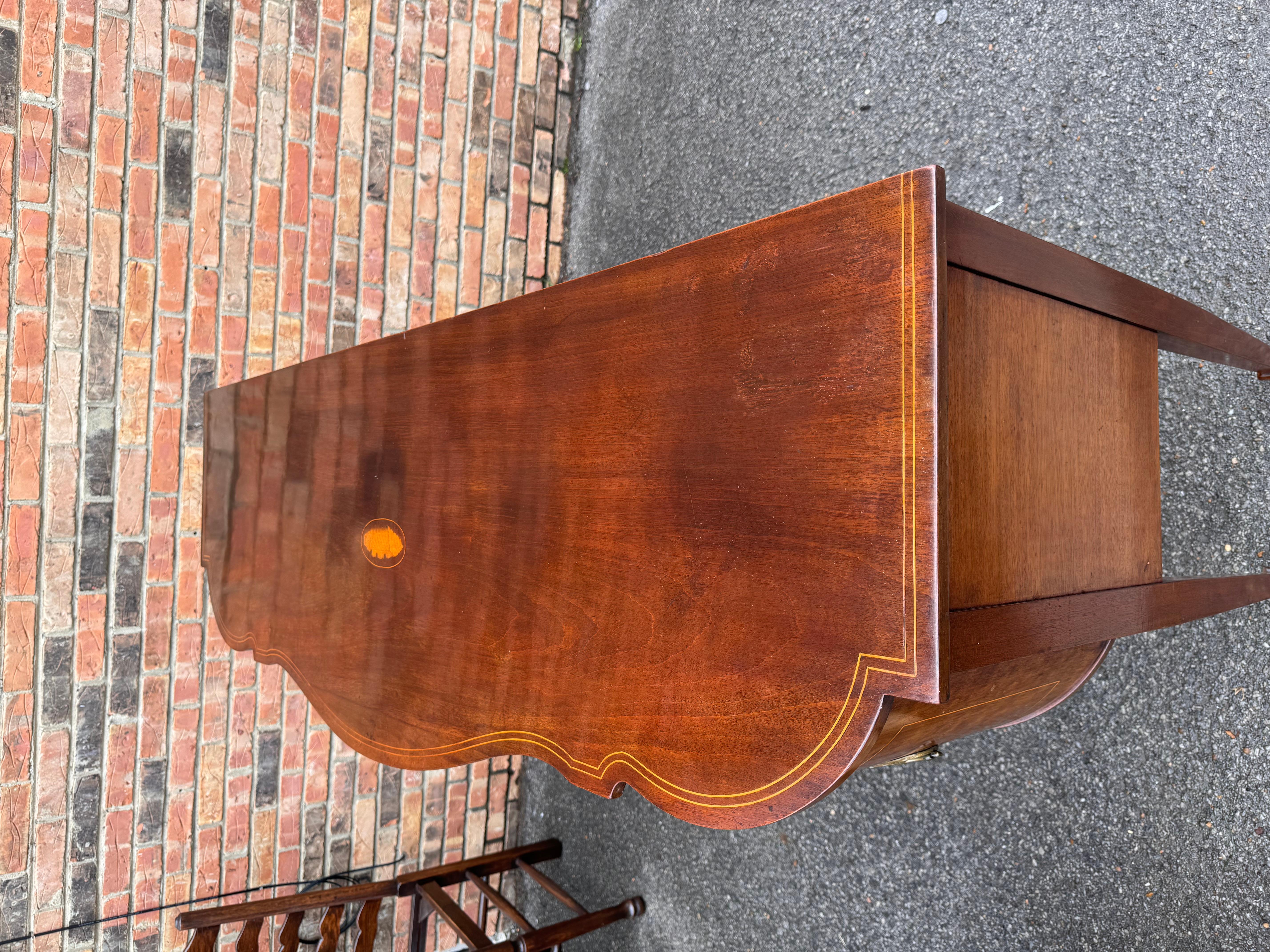 Hardwood 19th Century English Sideboard For Sale