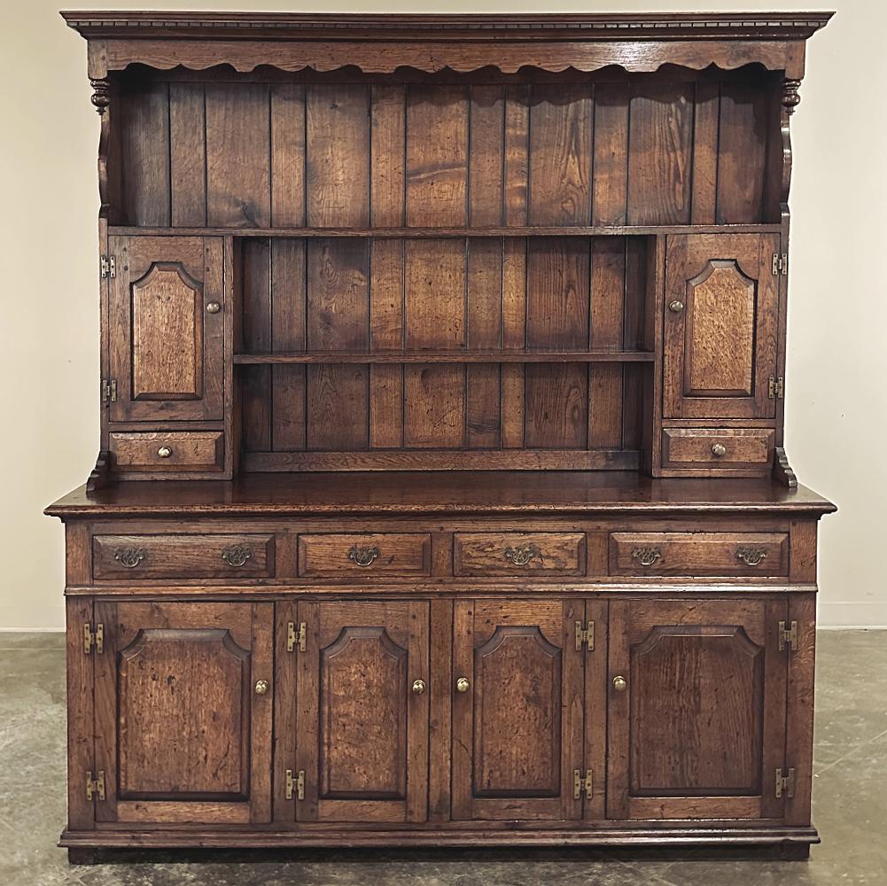 British 19th Century English Sideboard ~ Welsh Cupboard For Sale