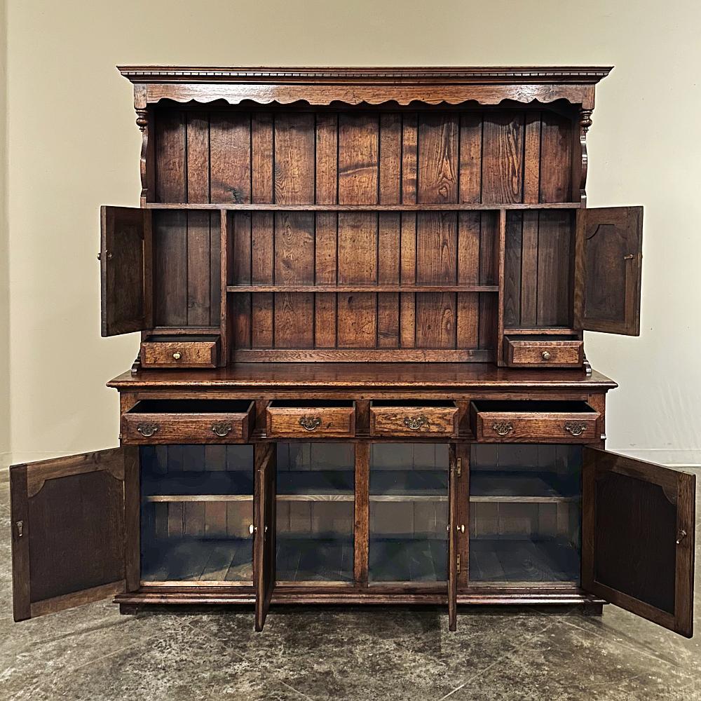 Late 19th Century 19th Century English Sideboard ~ Welsh Cupboard For Sale