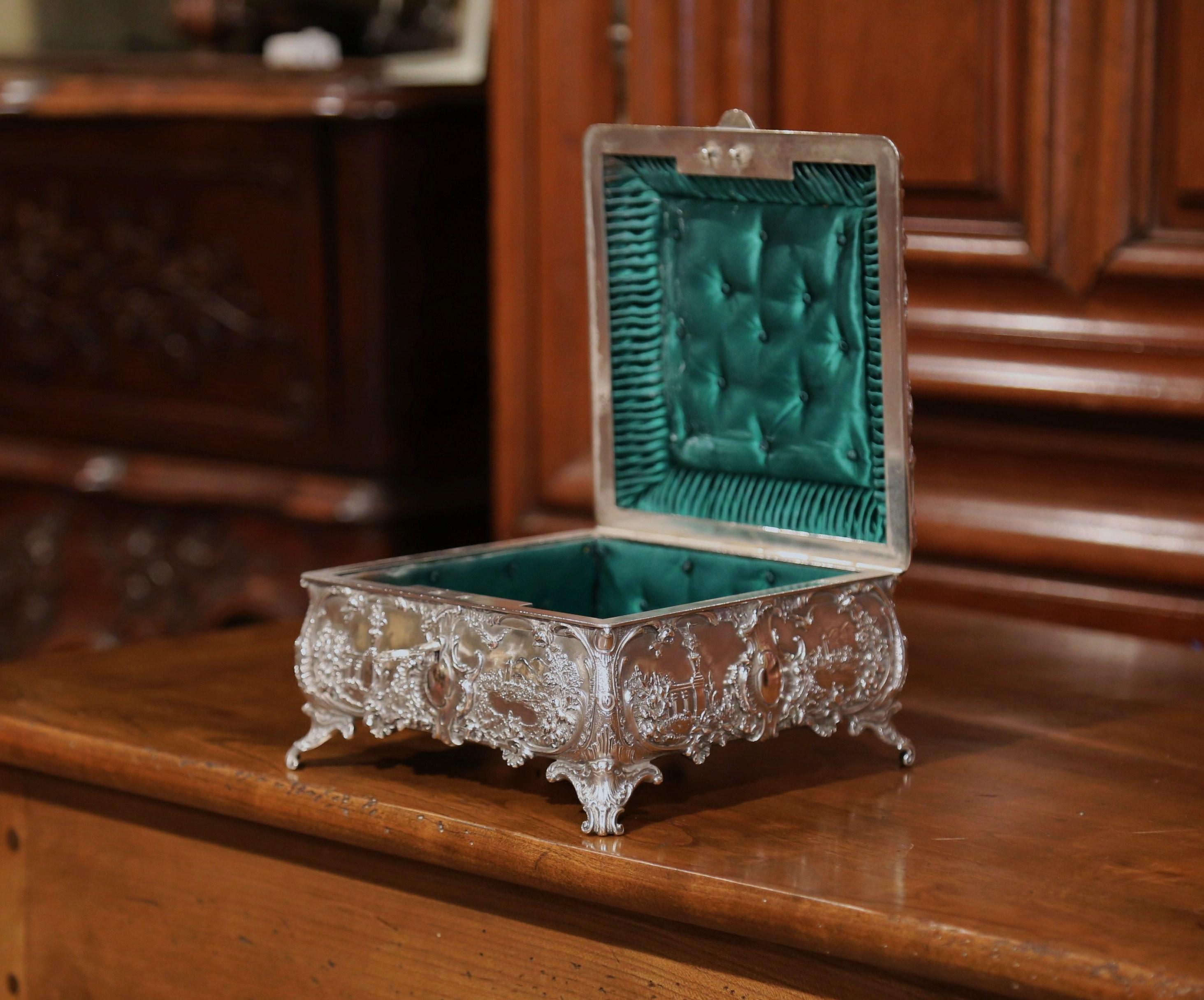 19th century antique jewelry box