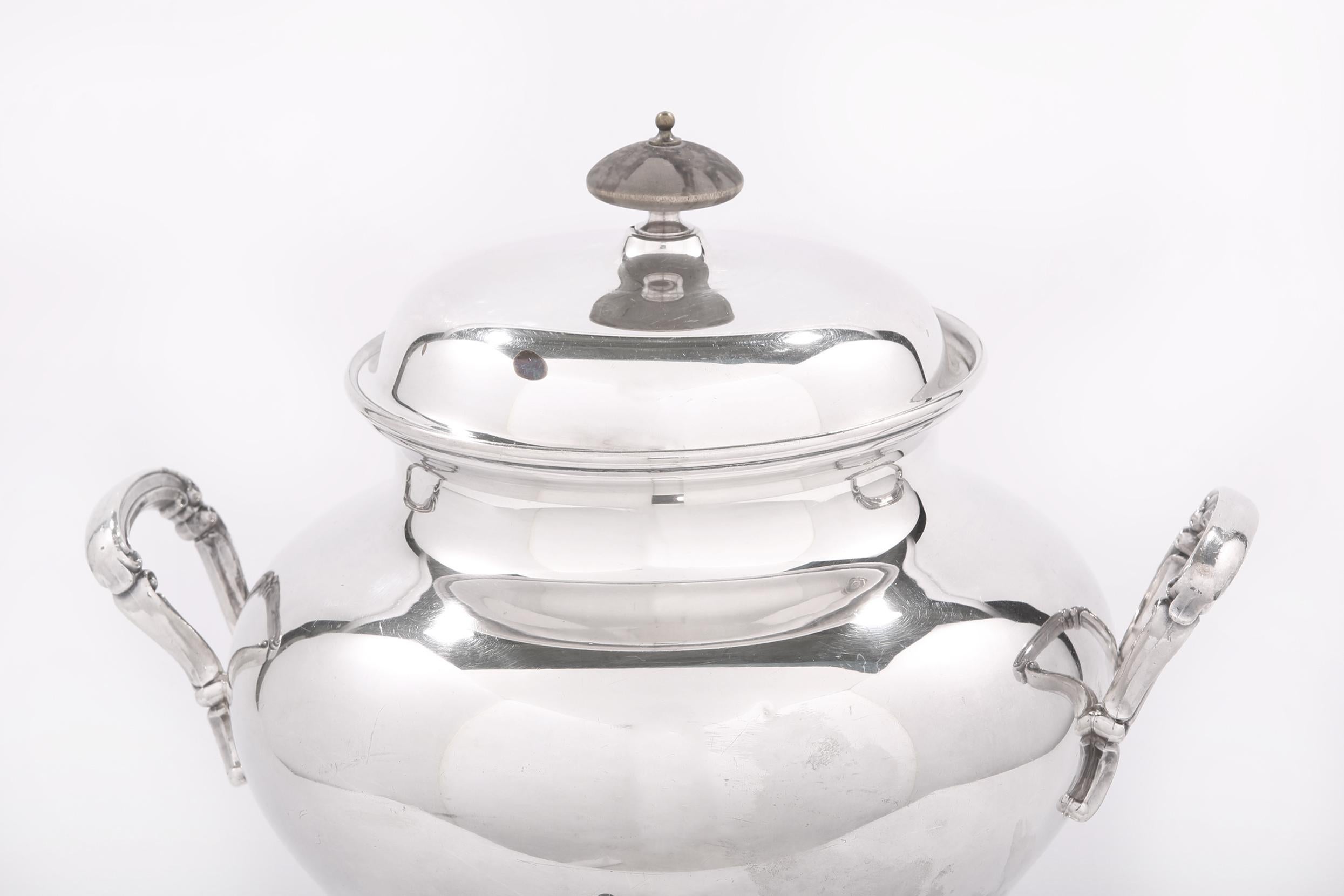 19th Century English Silver Plate Samovar / Tea Urn 3