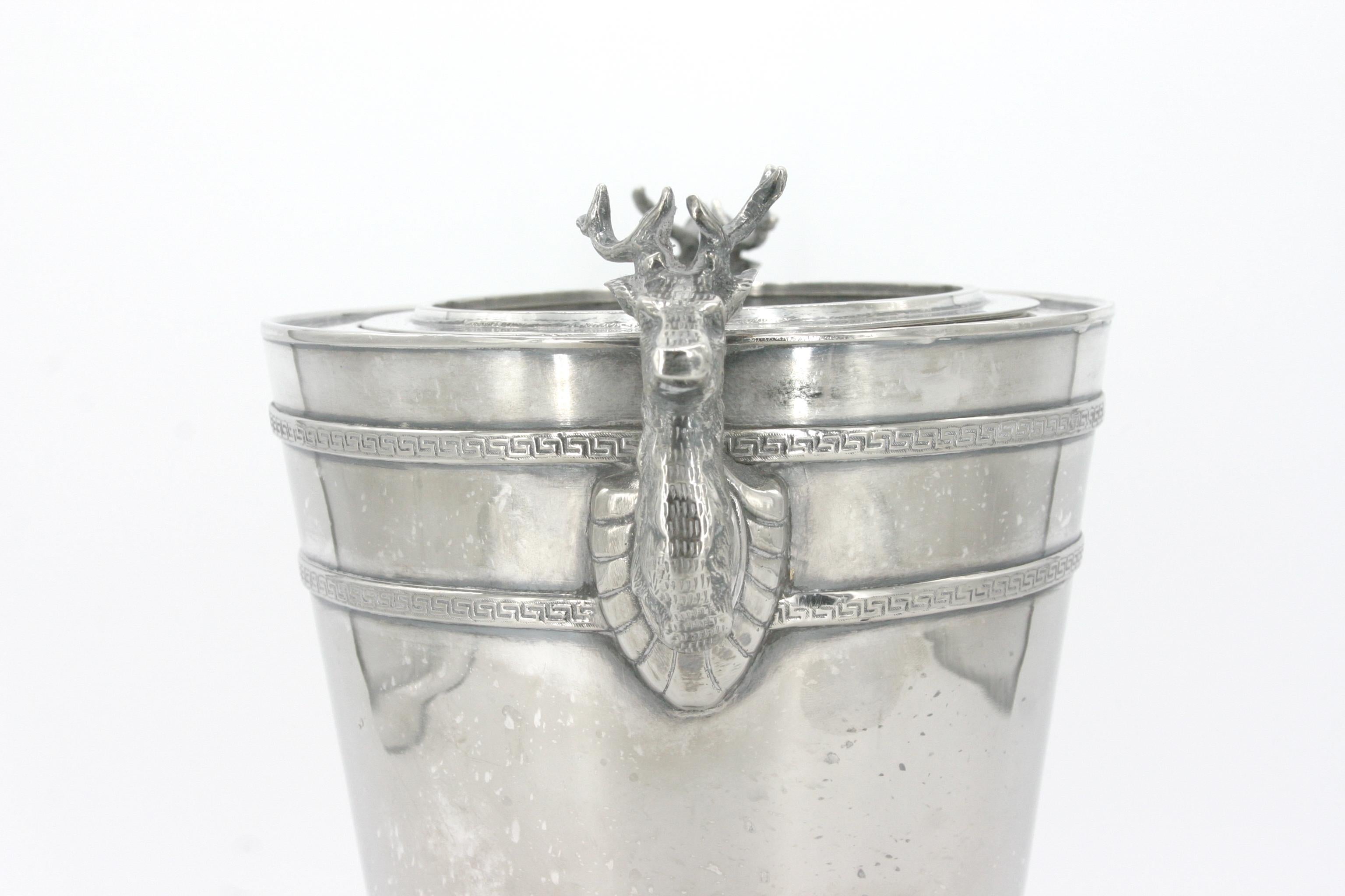 Mid-19th Century 19th Century English Sheffield Silver Plate Wine Cooler