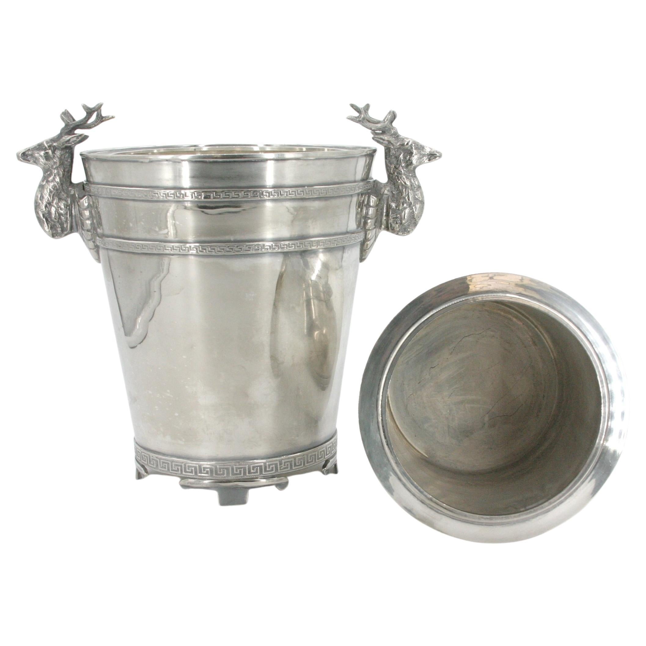 19th Century English Sheffield Silver Plate Wine Cooler 3