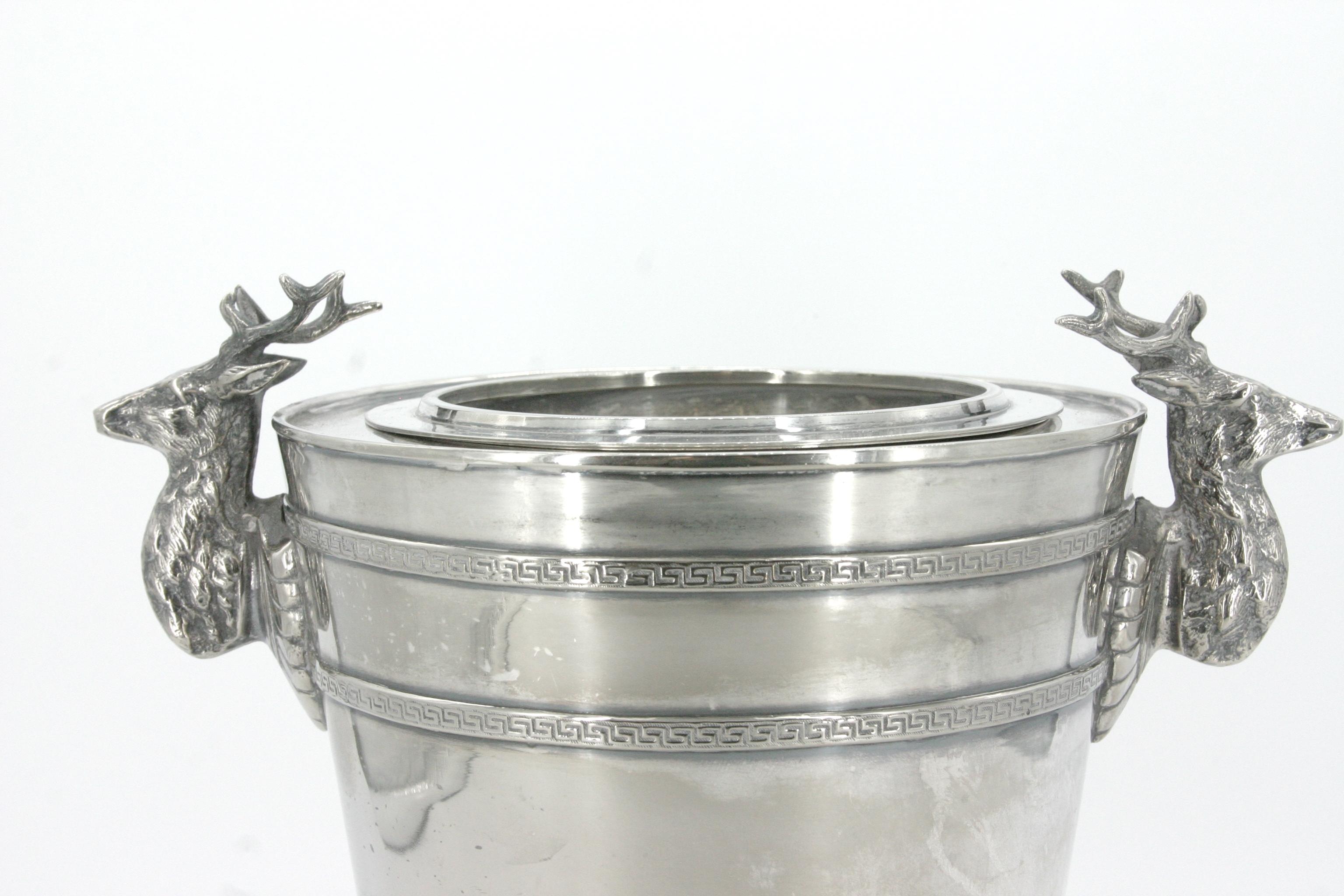 19th Century English Sheffield Silver Plate Wine Cooler 4
