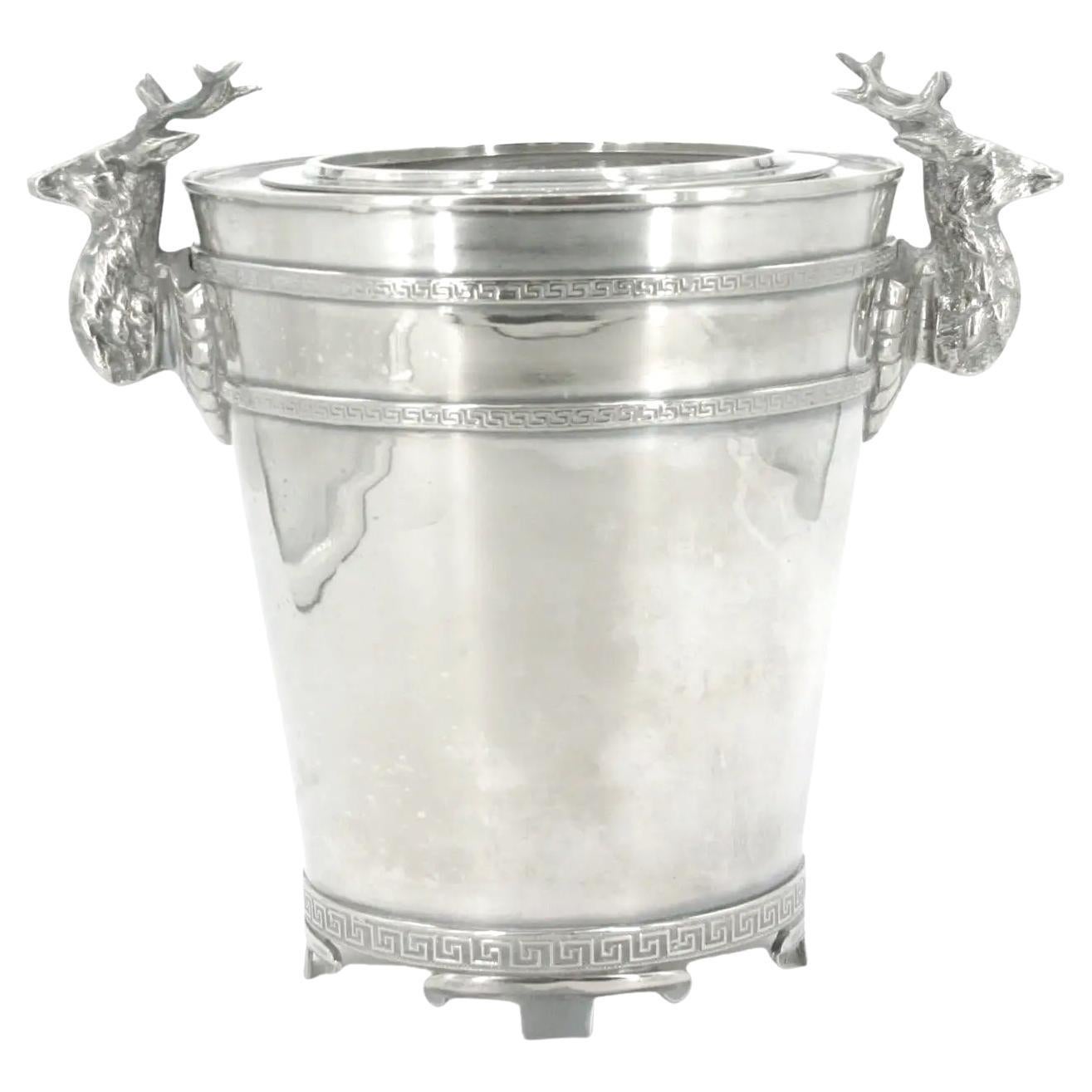 19th Century English Sheffield Silver Plate Wine Cooler