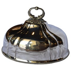 19th Century English Silver Plated Meat / Fish Dome