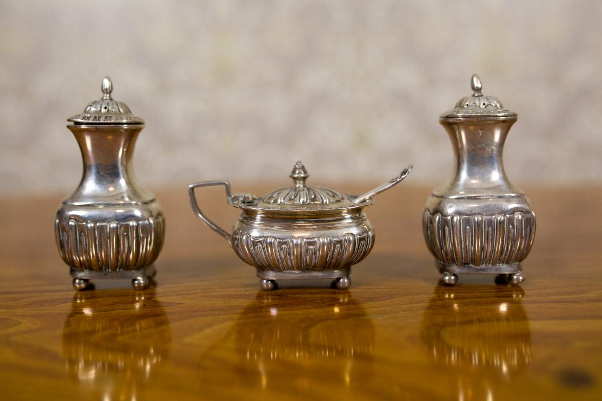 19th Century English Silver Set For Sale 1
