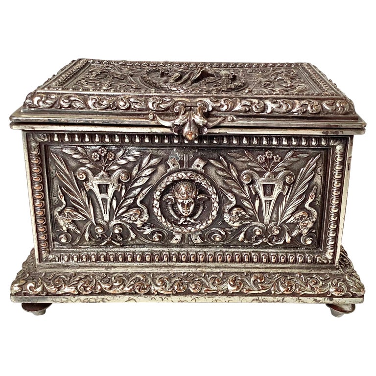 Lot De 2 Charnières Antiques Bronze – Alliage Zinc, Pour Boîte En Bois, Rétro