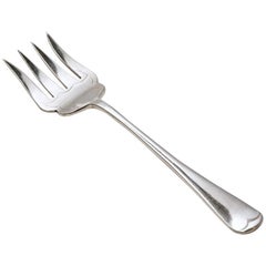 19th Century English Silverplated Serving Fork