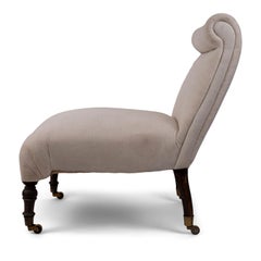 19th Century English Slipper Chair