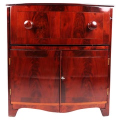 19th Century English small cabinet or mini bar cabinet