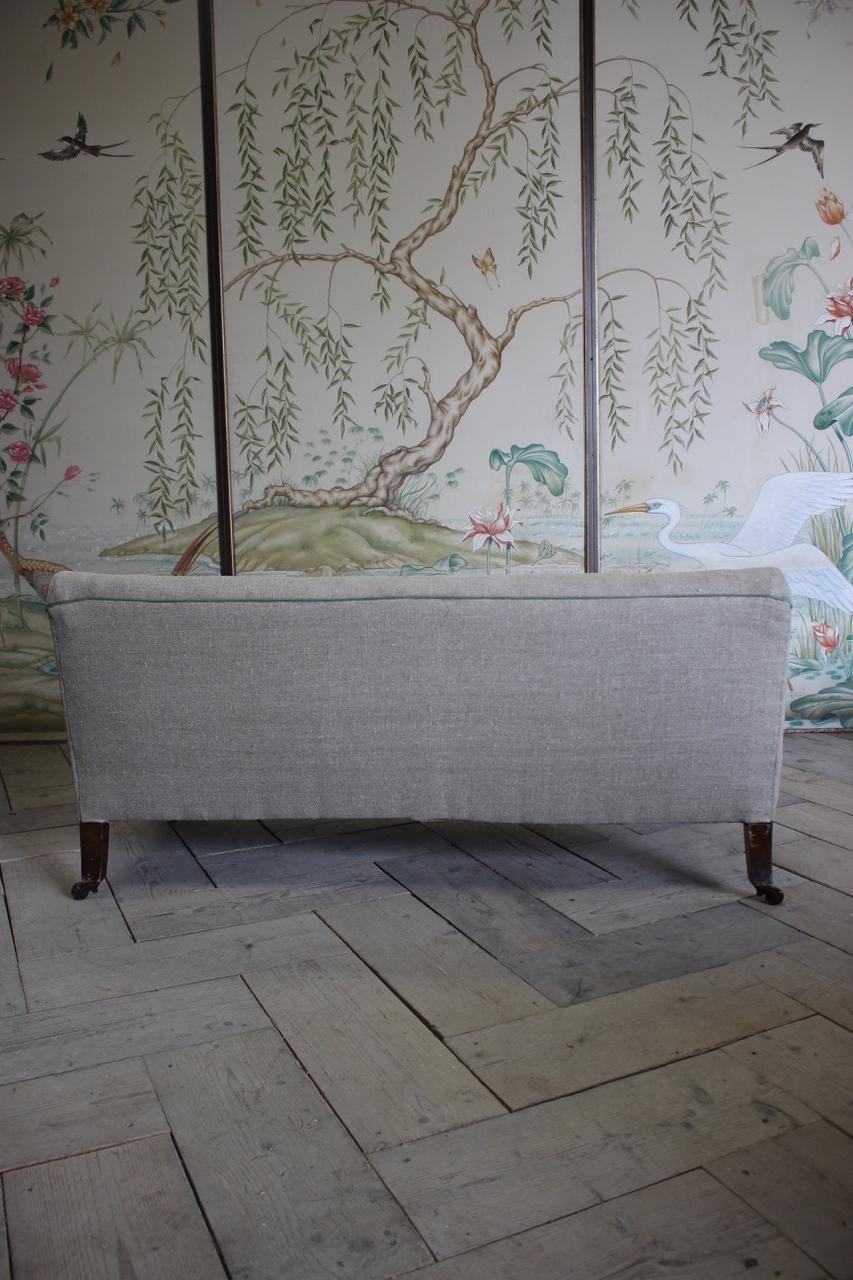 19th Century English Sofa of Small Proportions 2