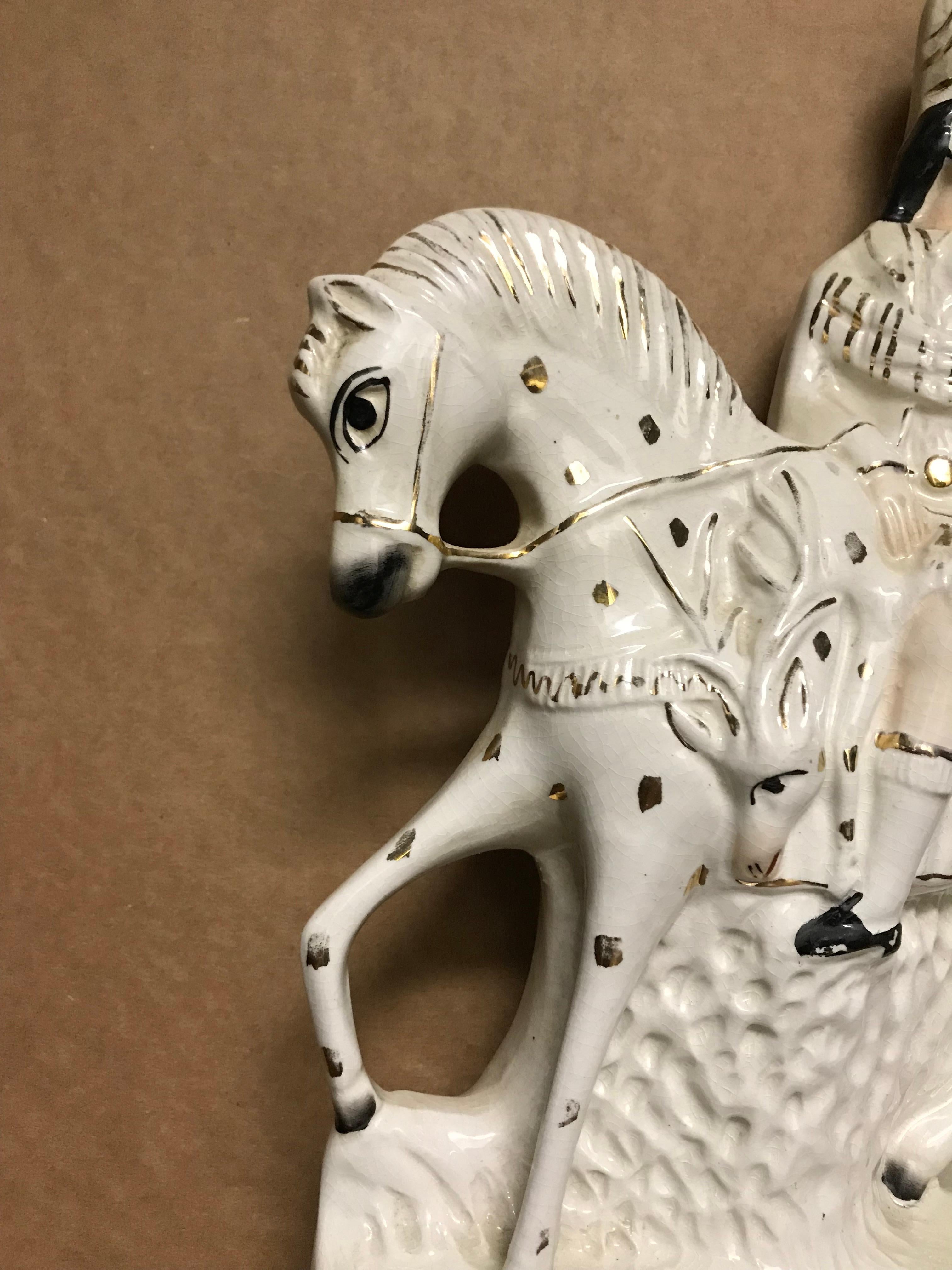 staffordshire horse figurine