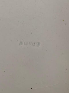 19th Century English Staffordshire Transferware Charger Columbus Pattern, Marked