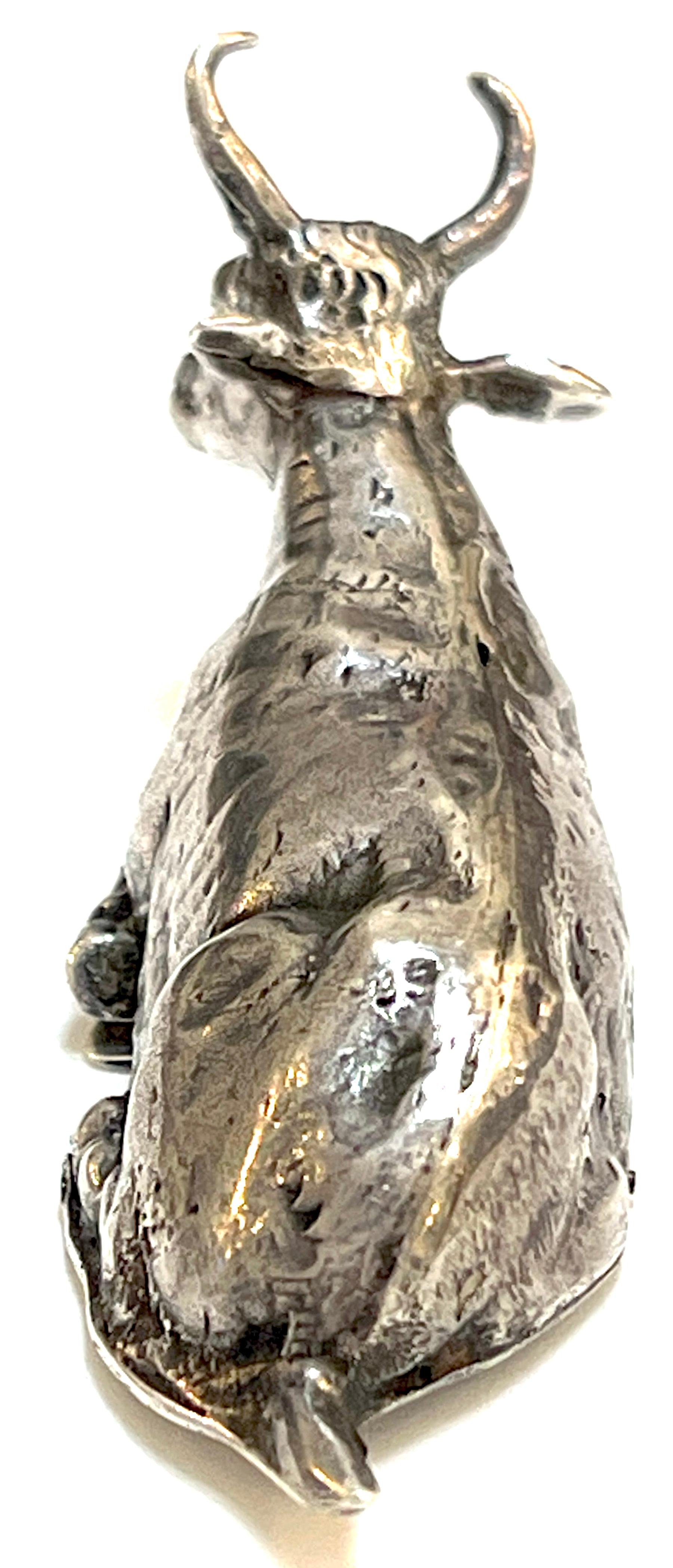 XIXe siècle Tabatière anglaise du 19ème siècle en argent sterling, Londres 1862 en vente