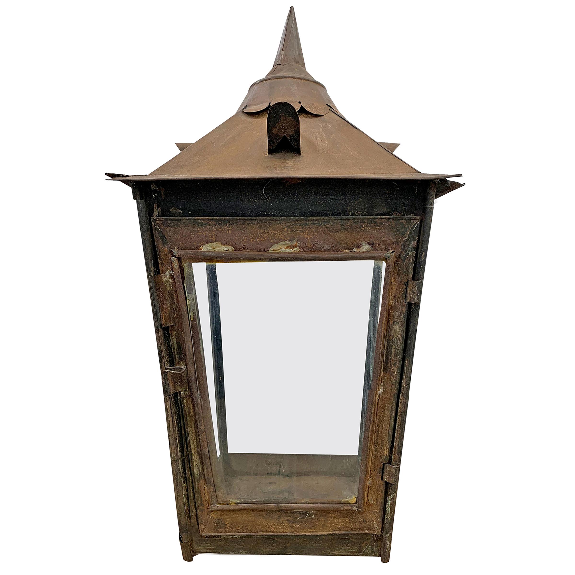 Lampe de rue anglaise du XIXe siècle en vente